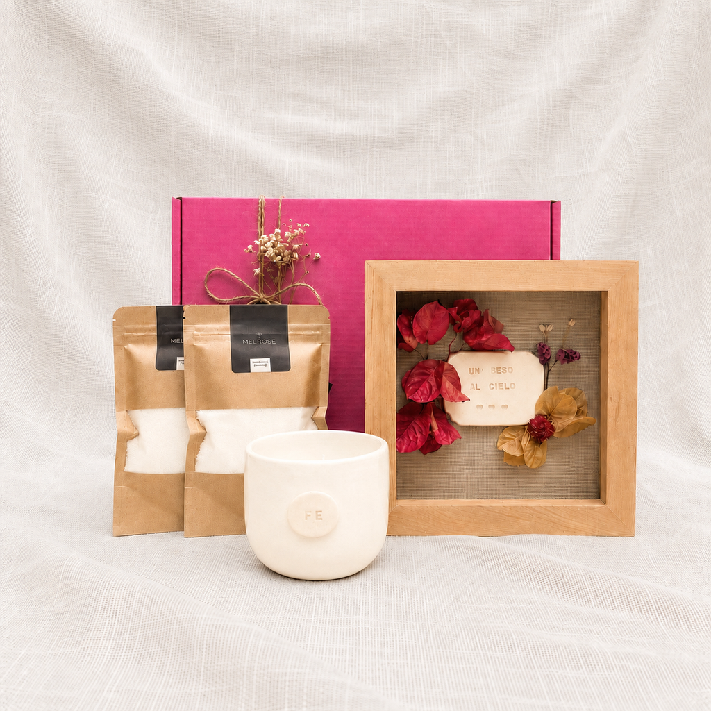 Caja Altar "Un beso"